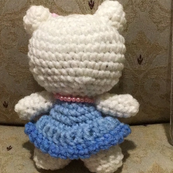 Handmade kitty amigurumi - Picture 3 of 4
